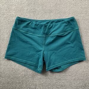 Born Primitive Shorts Womens Size Small Green Teal Sweatshorts Casual Ladies